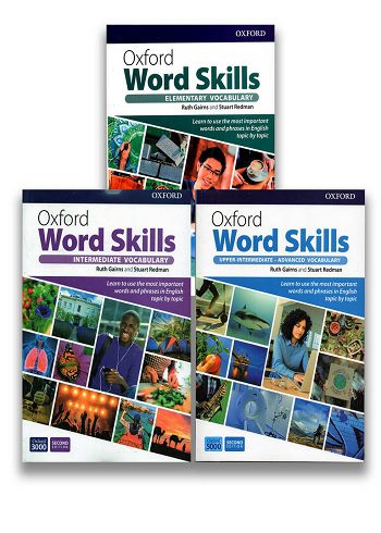 کتاب Oxford Word Skills ( مجموعه کامل آکسفورد ورد اسکیلز ) قطع رحلی (A4)
