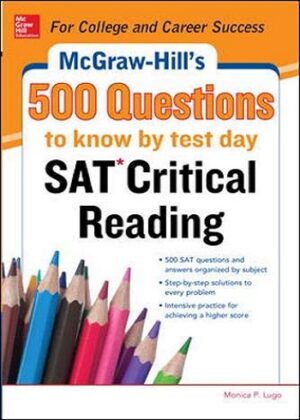 قیمت و خرید کتاب 500SAT Critical Reading Questions to Know کتاب سوال خواندن انتقادی SAT که باید بدانید