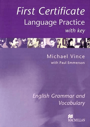 کتاب First Certificate Language Practice Grammar and Vocabulary