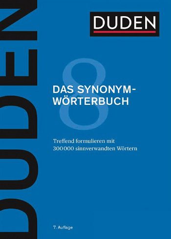 کتاب Duden Das Synonym- wörterbuch (سیاه و سفید)