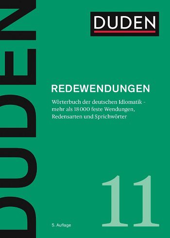 کتاب Duden Redewendungen فرهنگ اصطلاحات آلمانی (سیاه و سفید )