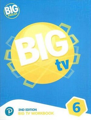 کتاب Big English 6 - Big TV Workbook 2nd +DVD
