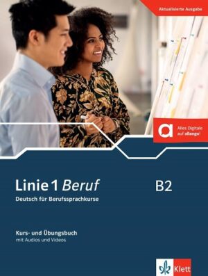کتاب Linie 1 Beruf B2: Deutsch für Berufssprachkurse. Kurs- und Übungsbuch mit