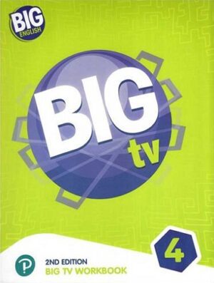 کتاب Big English 4 - Big TV Workbook 2nd +DVD