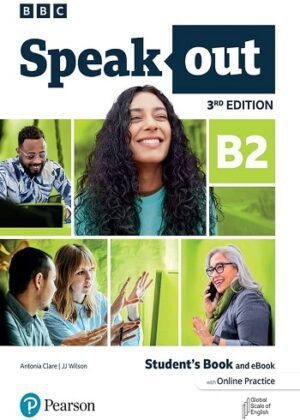 Speak out B2 3rd کتاب اسپیک اوت ویرایش سوم ( چاپ رنگی کتاب دانش آموز با کتاب کار و سی دی)