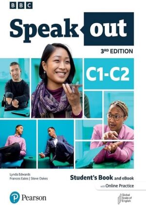 Speak out C1 C2 3rd کتاب اسپیک اوت ویرایش سوم ( چاپ رنگی کتاب دانش آموز با کتاب کار و سی دی)