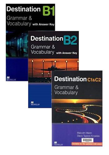 destination Grammar and Vocabulary b1 + b2 + c1 with Answer Key مجموعه کامل کتاب (رحلی)