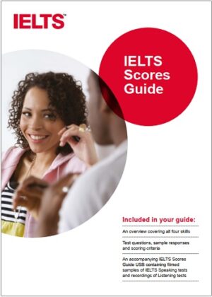 کتاب IELTS Scores Guide راهنمای نمرات آیلتس (رحلی رنگی)