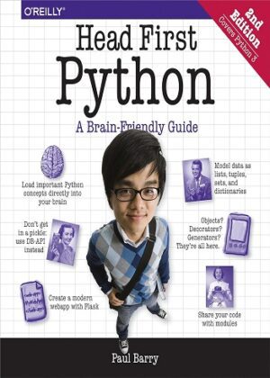 کتاب Head First Python: A Brain-Friendly Guide 2nd Edition