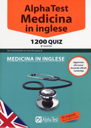 کتاب Alpha Test Medicina in inglese 1200 quiz