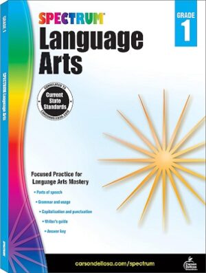 کتاب Spectrum Language Arts Grade 1: Ages 6 to 7