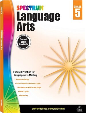 کتاب Spectrum Language Arts Grade 5: Ages 10 to 11