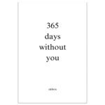 خرید کتاب 365days without you تازه‌ترین کتاب زبان اصلی با عنوان “365 روز بدون تو”
