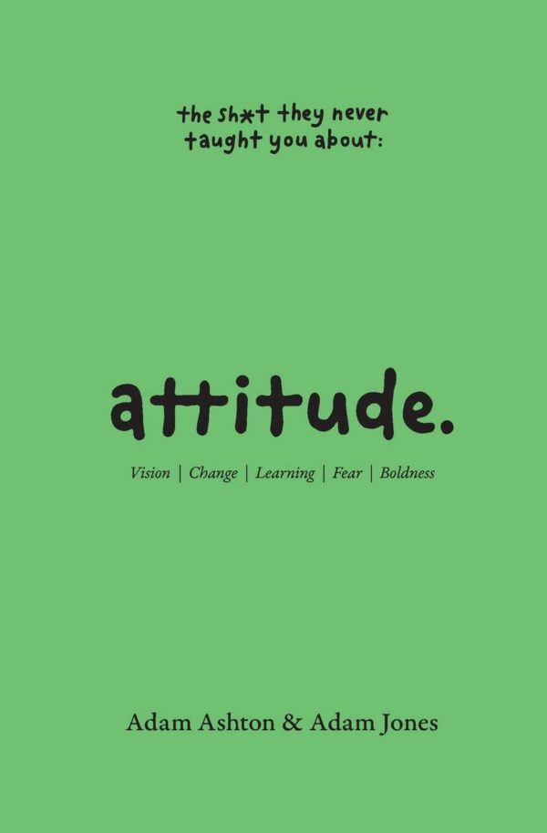 Attitude: Vision, Change, Learning, Fear & Boldness (متن کامل)