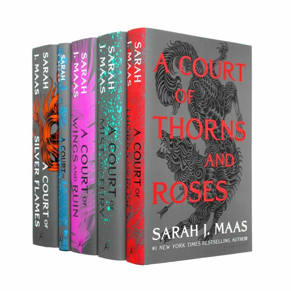 کتاب A Court of Thorns and Roses Series 5 Books (بدون حذفیات)