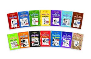 کتاب Diary of a Wimpy Kid Box of Books (1-13) + Do It Yourself مجموعه 14 جلدی کتاب ویمپی کید