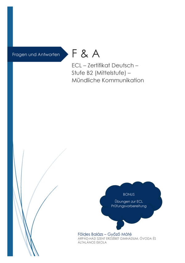 کتاب Fragen und Antworten F & A ECL – Zertifikat Deutsch – Stufe B2 (Mittelstufe)